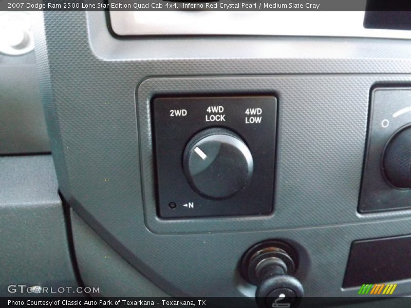 Inferno Red Crystal Pearl / Medium Slate Gray 2007 Dodge Ram 2500 Lone Star Edition Quad Cab 4x4