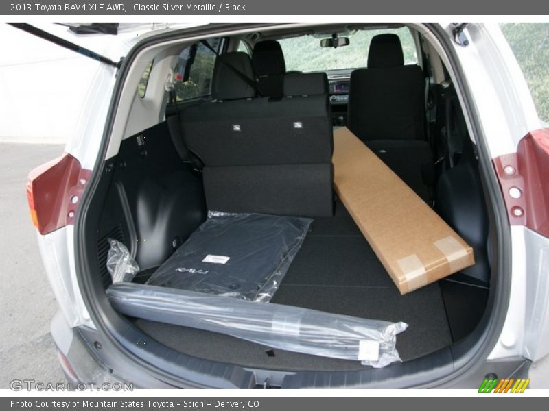 Classic Silver Metallic / Black 2013 Toyota RAV4 XLE AWD