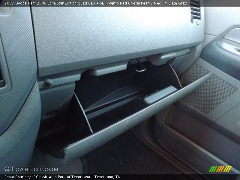 Inferno Red Crystal Pearl / Medium Slate Gray 2007 Dodge Ram 2500 Lone Star Edition Quad Cab 4x4
