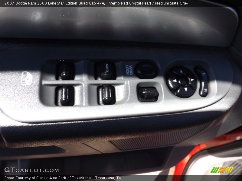 Inferno Red Crystal Pearl / Medium Slate Gray 2007 Dodge Ram 2500 Lone Star Edition Quad Cab 4x4