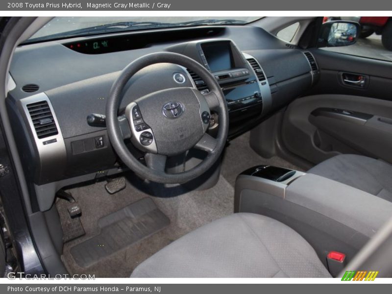Magnetic Gray Metallic / Gray 2008 Toyota Prius Hybrid