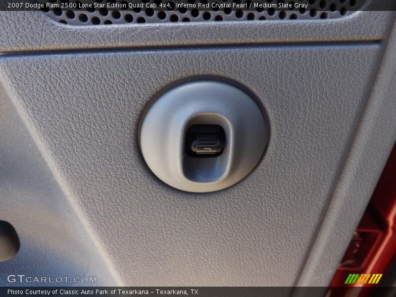 Inferno Red Crystal Pearl / Medium Slate Gray 2007 Dodge Ram 2500 Lone Star Edition Quad Cab 4x4
