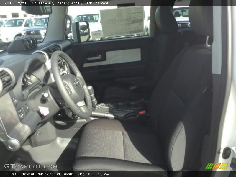 Iceberg White / Dark Charcoal 2013 Toyota FJ Cruiser 4WD