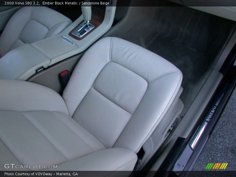 Ember Black Metallic / Sandstone Beige 2009 Volvo S80 3.2
