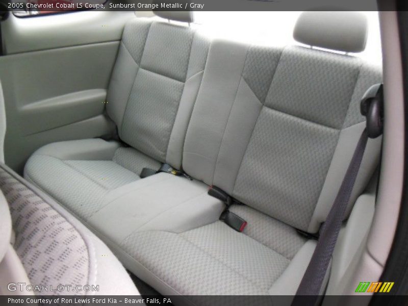 Sunburst Orange Metallic / Gray 2005 Chevrolet Cobalt LS Coupe