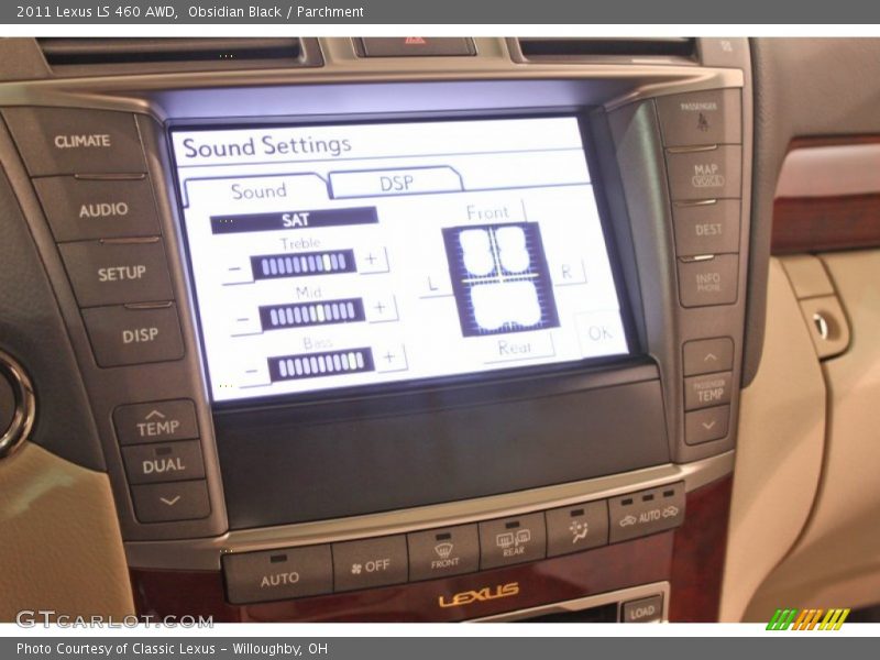 Obsidian Black / Parchment 2011 Lexus LS 460 AWD