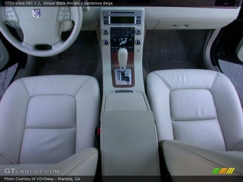 Ember Black Metallic / Sandstone Beige 2009 Volvo S80 3.2