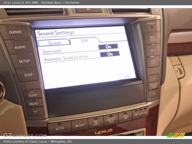 Obsidian Black / Parchment 2011 Lexus LS 460 AWD