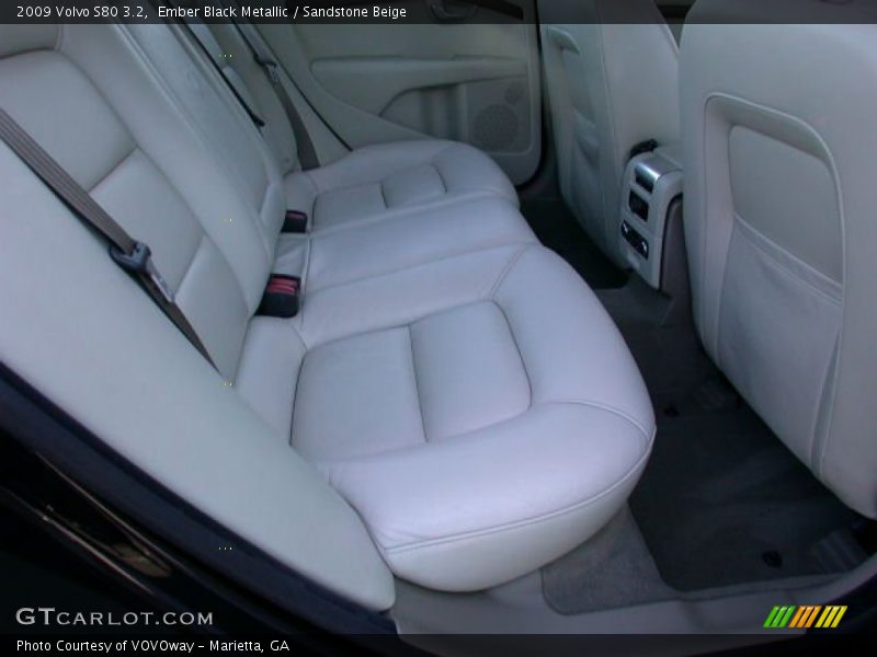 Ember Black Metallic / Sandstone Beige 2009 Volvo S80 3.2