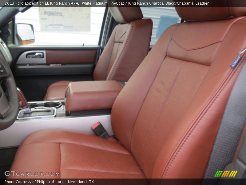 Front Seat of 2013 Expedition EL King Ranch 4x4