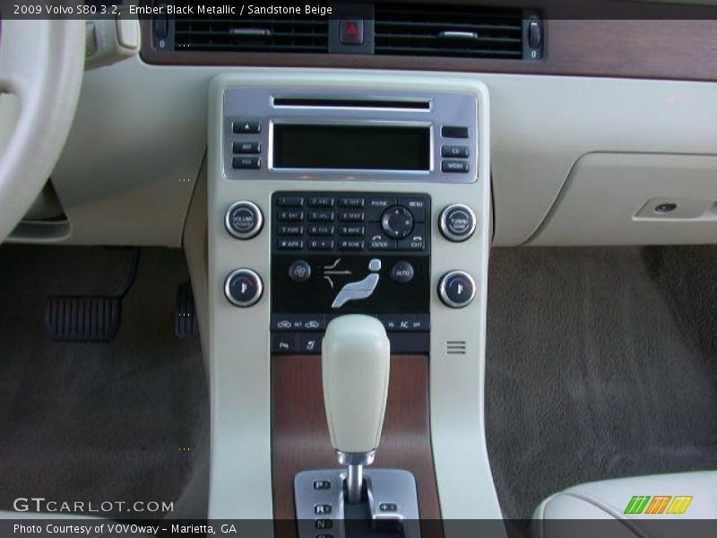 Ember Black Metallic / Sandstone Beige 2009 Volvo S80 3.2