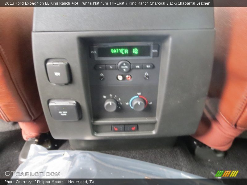 Controls of 2013 Expedition EL King Ranch 4x4