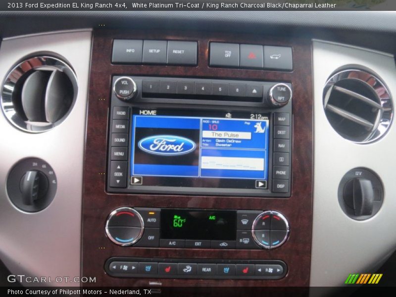 Controls of 2013 Expedition EL King Ranch 4x4