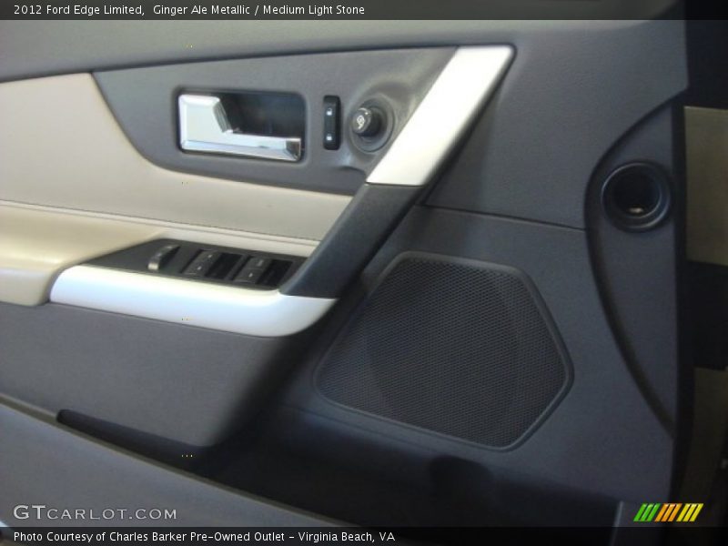 Ginger Ale Metallic / Medium Light Stone 2012 Ford Edge Limited