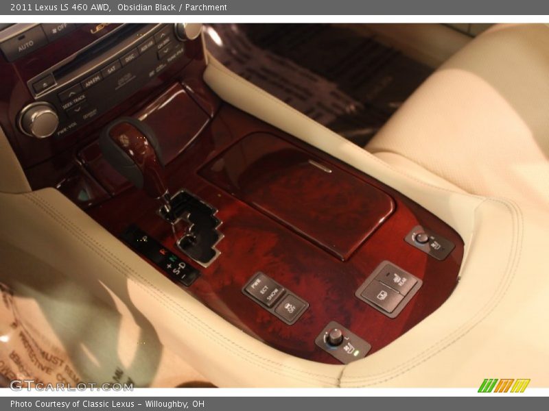 Obsidian Black / Parchment 2011 Lexus LS 460 AWD