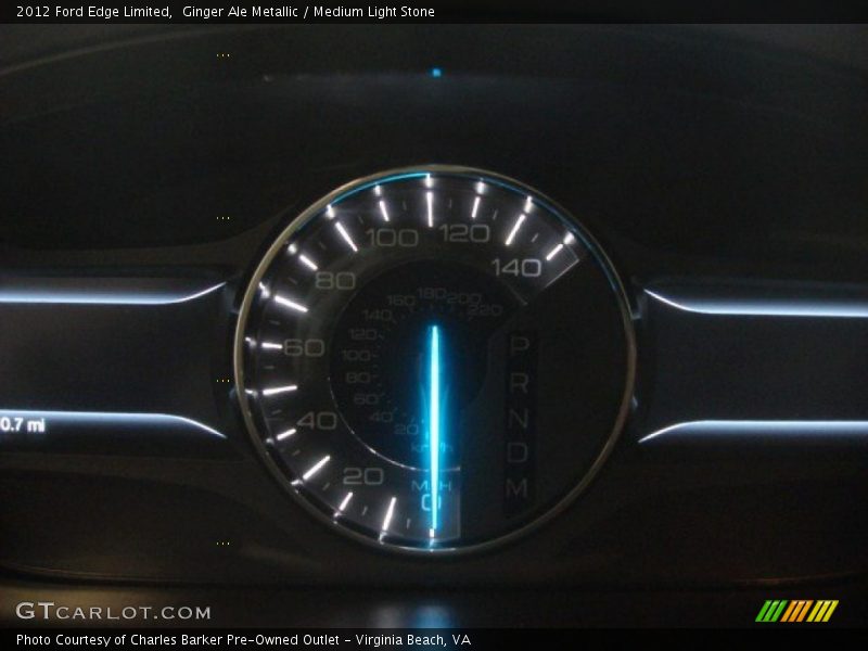 Ginger Ale Metallic / Medium Light Stone 2012 Ford Edge Limited