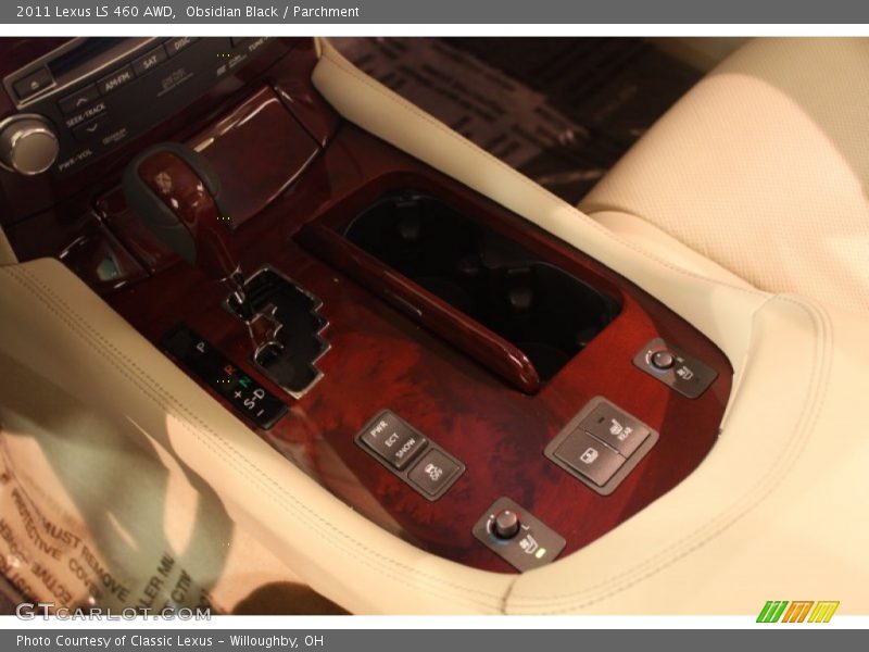 Obsidian Black / Parchment 2011 Lexus LS 460 AWD