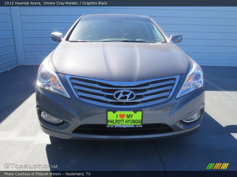 Smoke Gray Metallic / Graphite Black 2013 Hyundai Azera