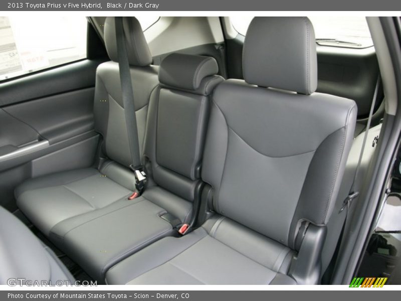 Black / Dark Gray 2013 Toyota Prius v Five Hybrid