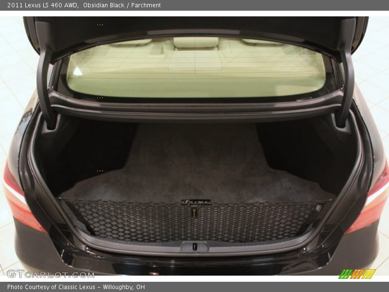 Obsidian Black / Parchment 2011 Lexus LS 460 AWD