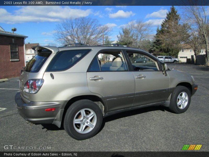 Burnished Gold Metallic / Ivory 2003 Lexus RX 300 AWD