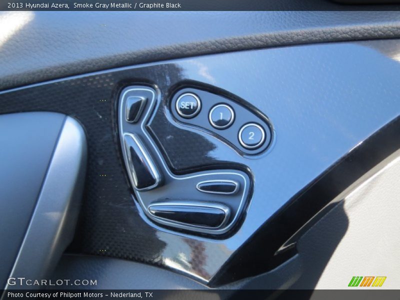 Smoke Gray Metallic / Graphite Black 2013 Hyundai Azera