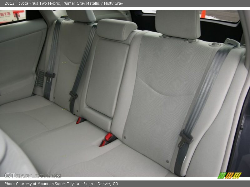 Winter Gray Metallic / Misty Gray 2013 Toyota Prius Two Hybrid