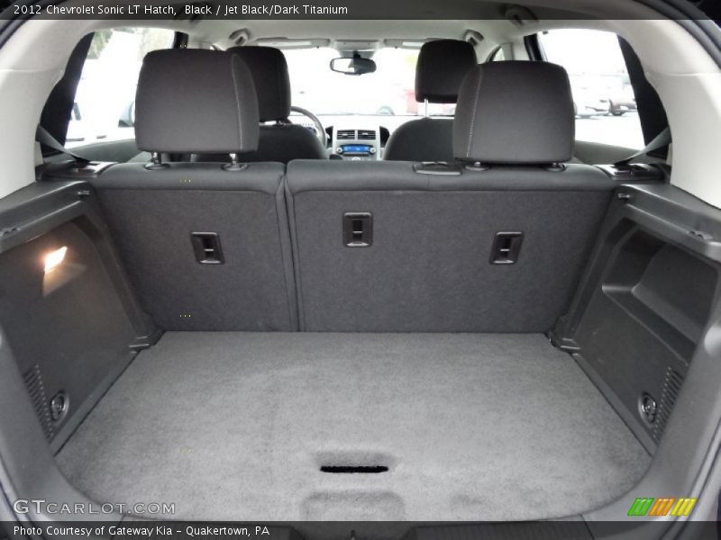 Black / Jet Black/Dark Titanium 2012 Chevrolet Sonic LT Hatch
