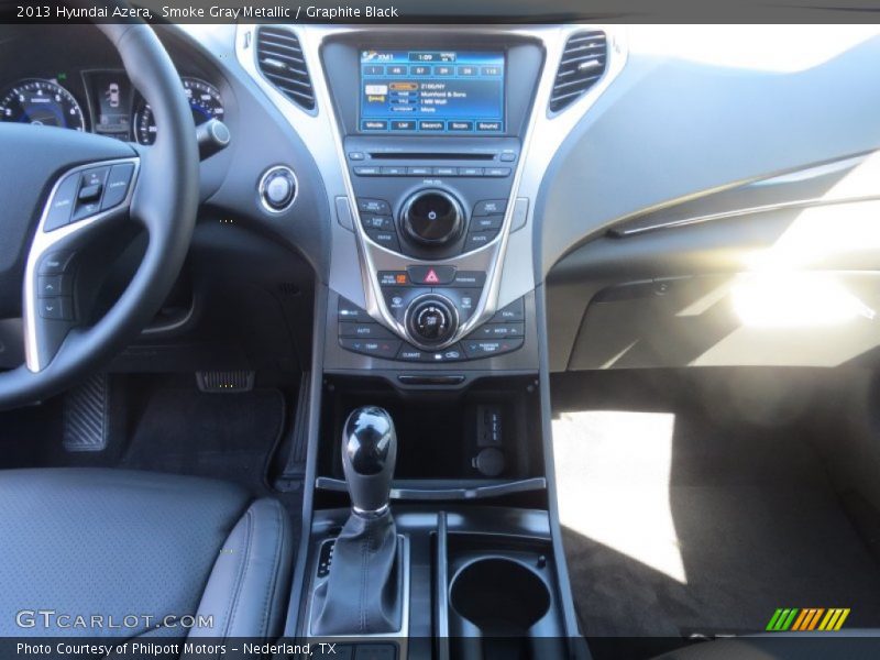 Smoke Gray Metallic / Graphite Black 2013 Hyundai Azera