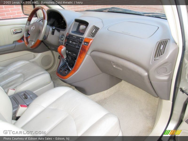 Burnished Gold Metallic / Ivory 2003 Lexus RX 300 AWD