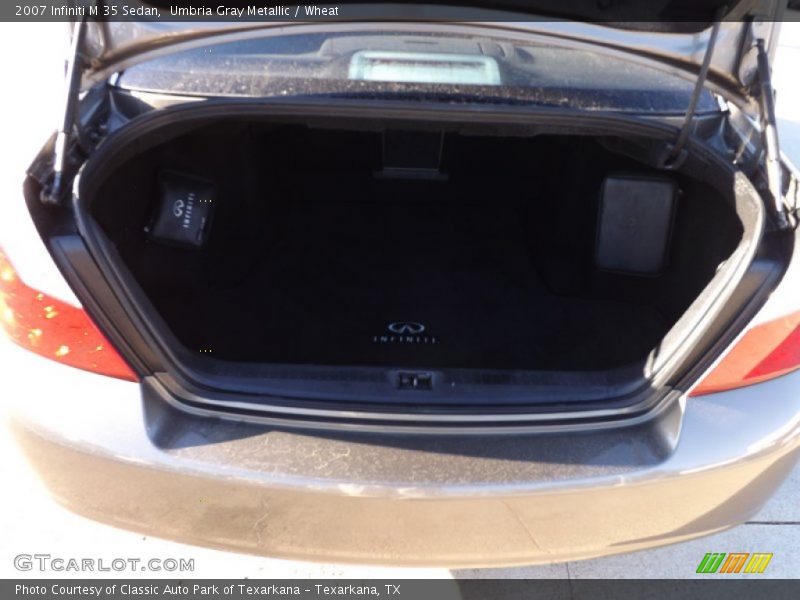 Umbria Gray Metallic / Wheat 2007 Infiniti M 35 Sedan