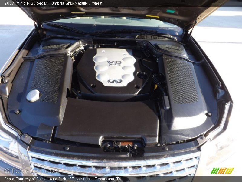 Umbria Gray Metallic / Wheat 2007 Infiniti M 35 Sedan