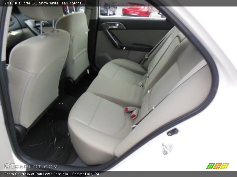 Rear Seat of 2013 Forte EX