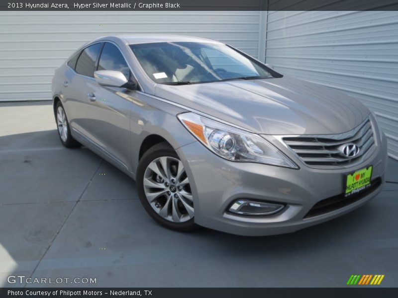 Hyper Silver Metallic / Graphite Black 2013 Hyundai Azera