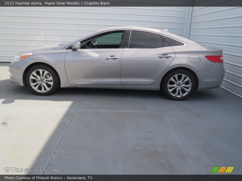 Hyper Silver Metallic / Graphite Black 2013 Hyundai Azera