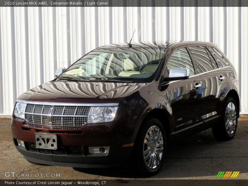 Cinnamon Metallic / Light Camel 2010 Lincoln MKX AWD