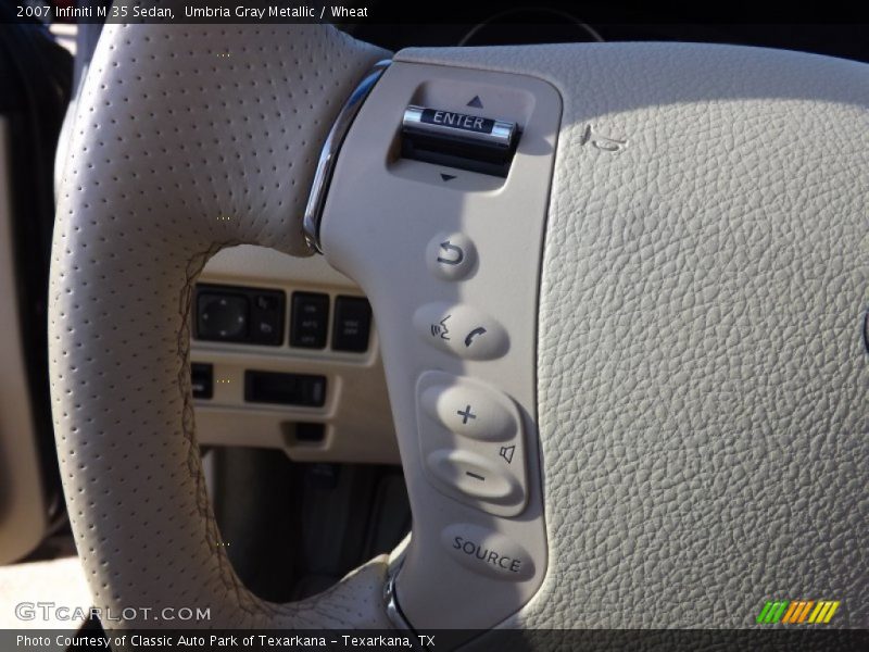 Umbria Gray Metallic / Wheat 2007 Infiniti M 35 Sedan