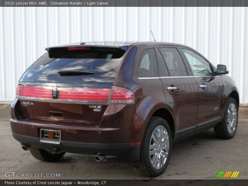 Cinnamon Metallic / Light Camel 2010 Lincoln MKX AWD