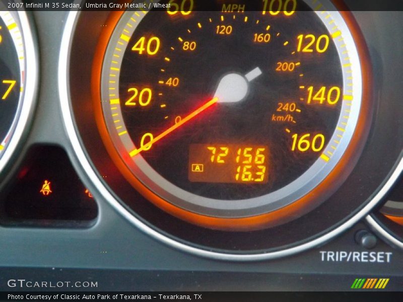 Umbria Gray Metallic / Wheat 2007 Infiniti M 35 Sedan