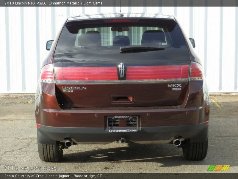 Cinnamon Metallic / Light Camel 2010 Lincoln MKX AWD