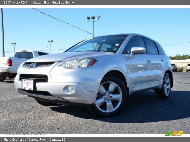 Alabaster Silver Metallic / Ebony 2007 Acura RDX