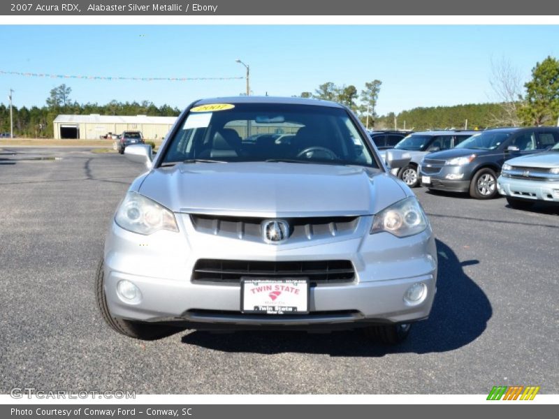 Alabaster Silver Metallic / Ebony 2007 Acura RDX