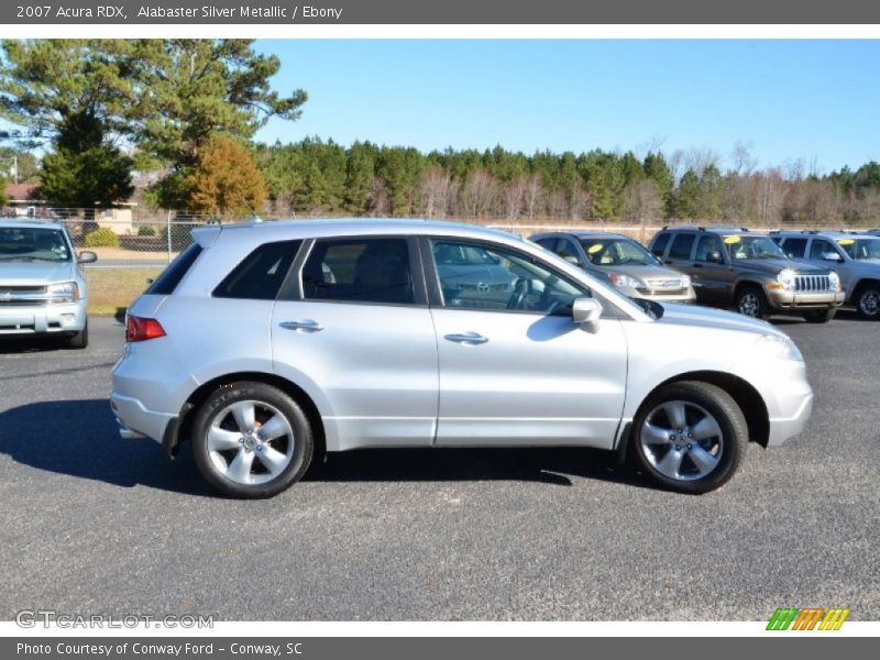 Alabaster Silver Metallic / Ebony 2007 Acura RDX