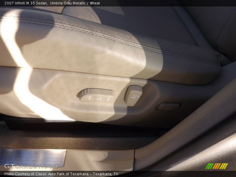 Umbria Gray Metallic / Wheat 2007 Infiniti M 35 Sedan