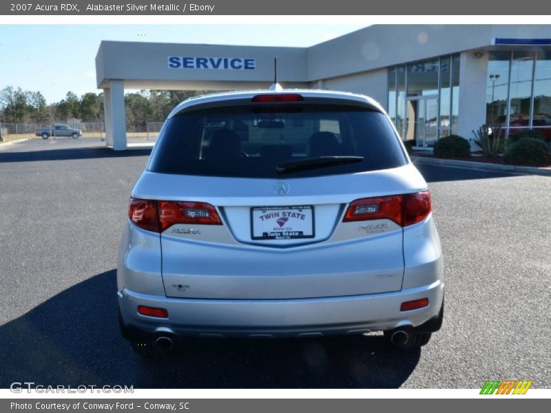 Alabaster Silver Metallic / Ebony 2007 Acura RDX