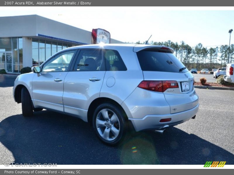 Alabaster Silver Metallic / Ebony 2007 Acura RDX