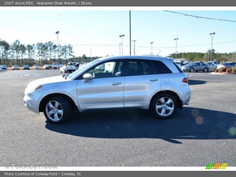 Alabaster Silver Metallic / Ebony 2007 Acura RDX