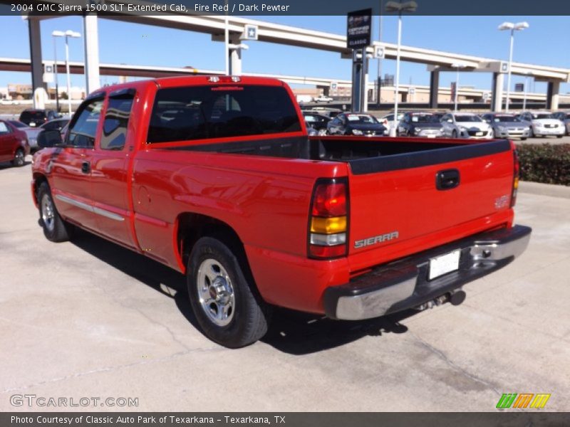  2004 Sierra 1500 SLT Extended Cab Fire Red