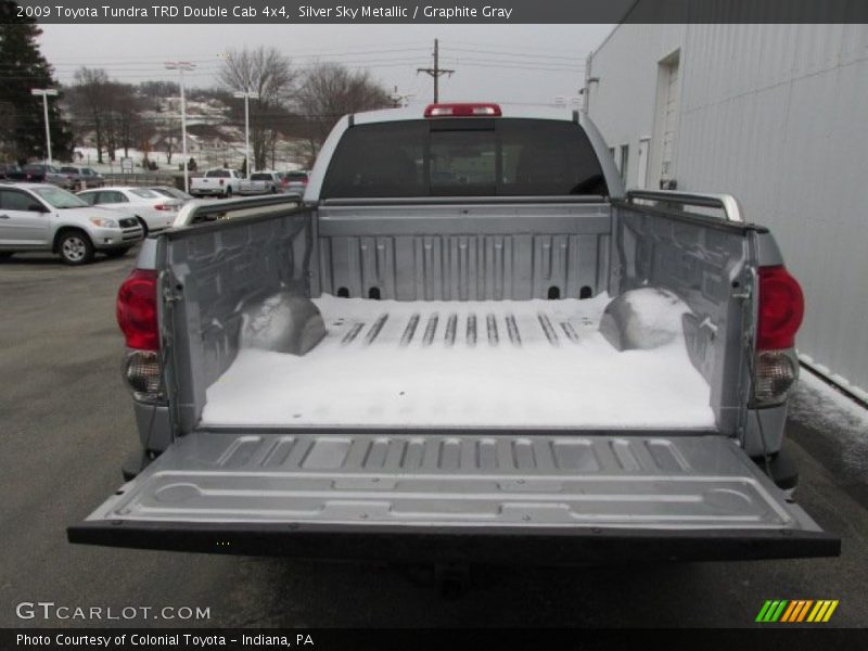 Silver Sky Metallic / Graphite Gray 2009 Toyota Tundra TRD Double Cab 4x4