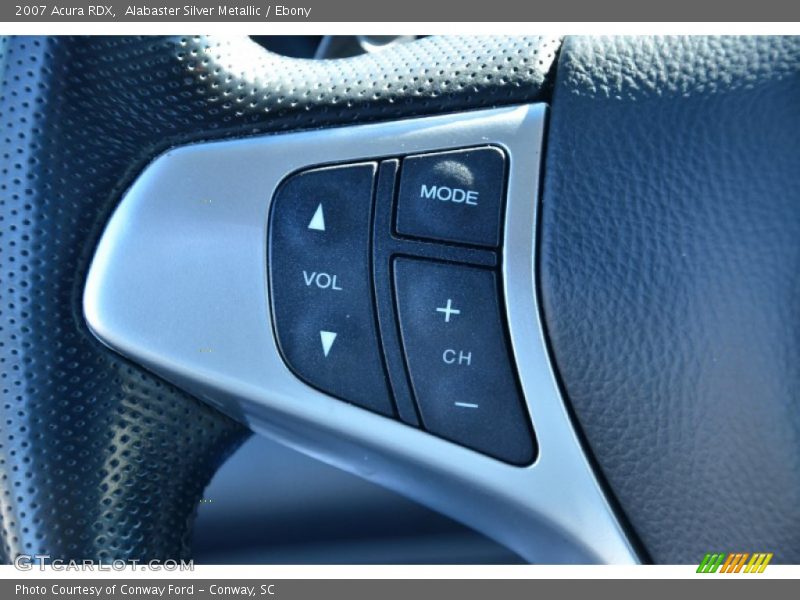 Alabaster Silver Metallic / Ebony 2007 Acura RDX